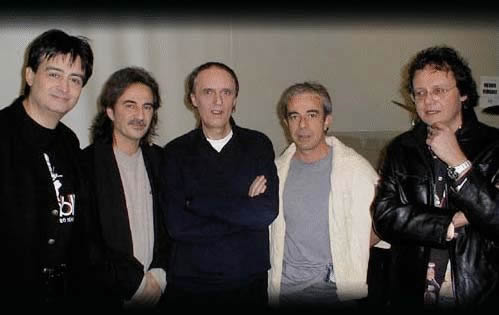 Foto Goblin con Dario Argento