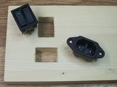 Aperture per presa 220V e interruttore