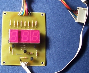 Scheda Display del Temporizzatore per Bromografo