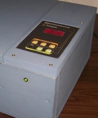 Particolare Timer e LED Chiusura 
