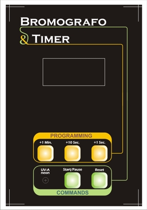Serigrafia del Timer per Bromografo
