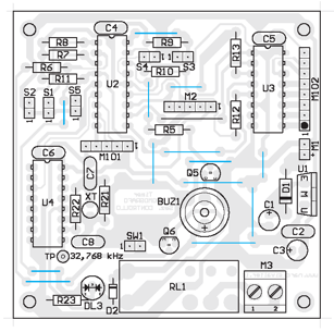 Main Timer PICmicro PCB