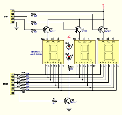 Timer for UV Exposure Box - Display