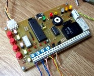4-zone Burglar Alarm Control Panel