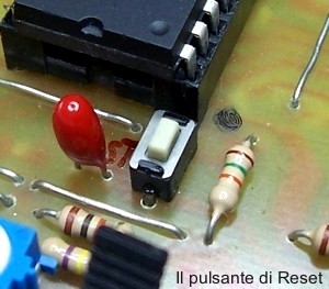Centrale Antifurto a 4 zone - Pulsante di Reset