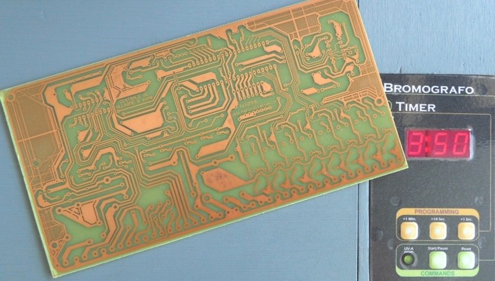 8 zone Alarm Control Panel - The PCB