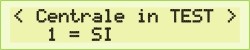 Display LCD - TEST di Centrale