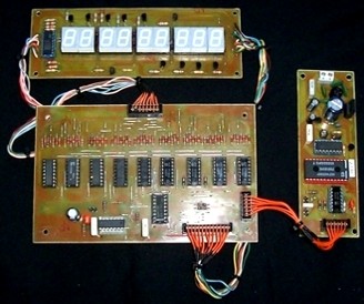 StopWatch 1/1000: PCB wired