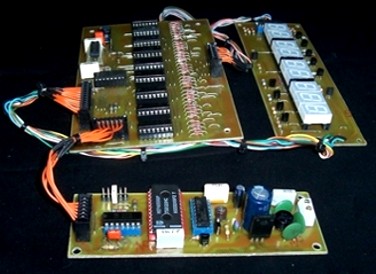 StopWatch 1/1000: PCB wired