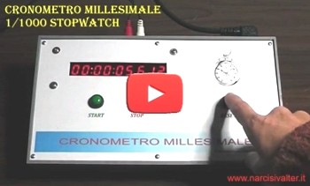 Cronometro Millesimale - 1/1000 sec. StopWatch
