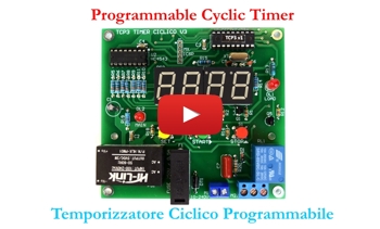 TCP3 Cycle Timer - Temporizzatore Ciclico Programmabile V3