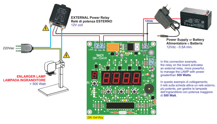 How to connect an External Power Relay