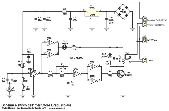 Schema elettrico