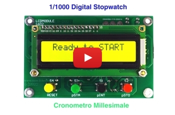 Cronometro Millesimale LCD2022