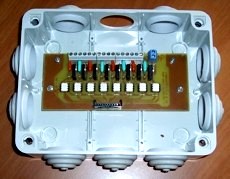 Montaggio della scheda TRIAC