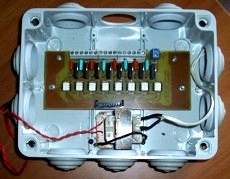 Scheda TRIAC e Trasformatore