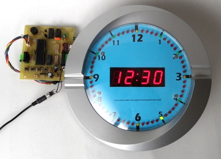 LED-Rotating Clock - Final project