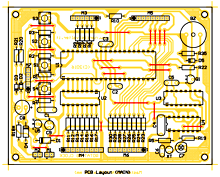 MAIN PCB LED Rotating Watch