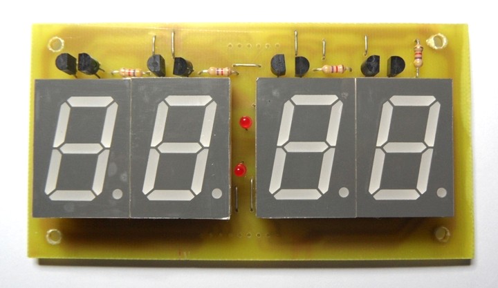 Prototipo della scheda sezione DISPLAY