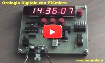 Orologio Digitale a Microcontrollore