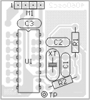 PCB oscillatore 3.2768 MHz