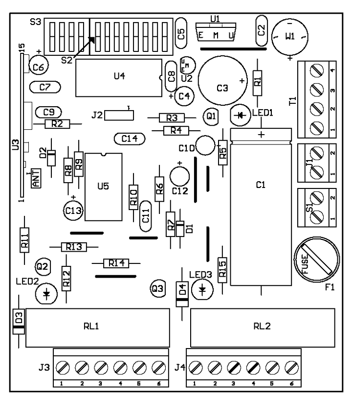 PCB del Ricevitore