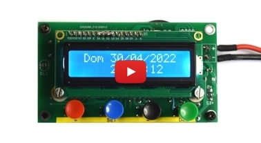 Orologio Datario RTC con DS1307N