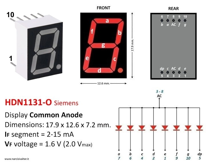 Il Display Siemens HDN1131-O