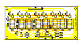PIC 1000 Stopwatch - DISPLAY PCB Layout