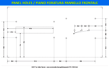 StopWatch 1/1000 - Panel holes