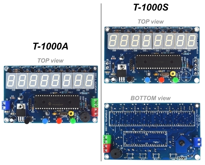 PICmicro 1/1000th of second Stopwatch