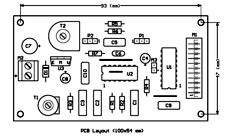 PCB for Top Octave Synthesizer