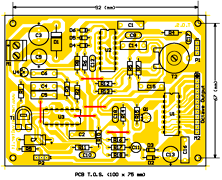 PCB Layout of TOS M087-B1