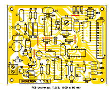 PCB Layout (100 x 80 mm)