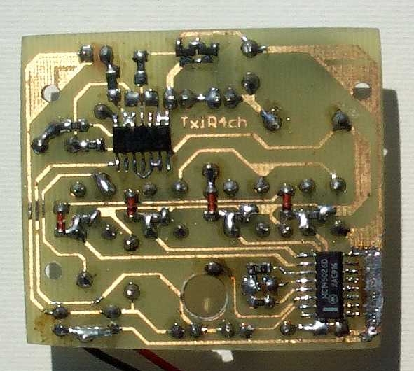 Particolare PCB Trasmettitore