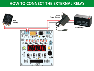 Wiring of External Relay (T-841-A)