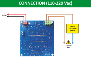 A.T. 110Vac - 220Vac Wiring sample (T-841-S)