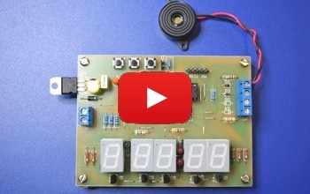 Programmable Timer for UV Exposure Box - Timer per Bromografo