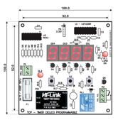 Dimensions and Holes of board