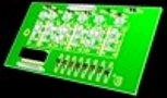 Scheda Display del Timer Digitale generata con Protel99se