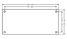 Dimensions of MAIN PCB