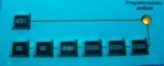 Programmable Digital Timer - Programming buttons