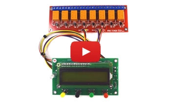 PRO TIMER - Temporizzatore Sequenziale